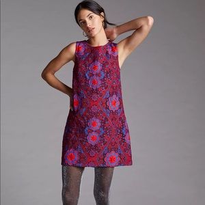 Anthropologie Eva Franco Eyelet Mini Dress